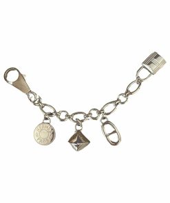 Hermes Olga Palladium Bag Charm